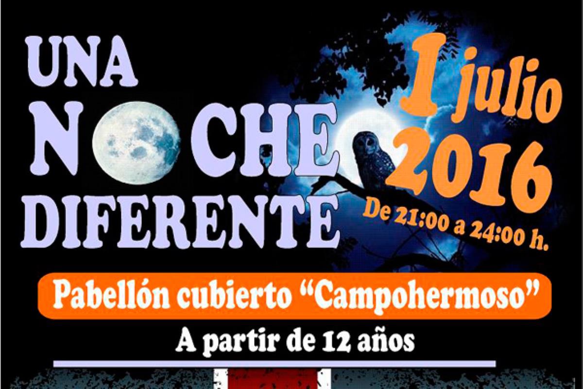 El 1 de julio Humanes lleva a cabo una actividad de ocio deportiva nocturna en horario de 21:00 horas 00:00 horas