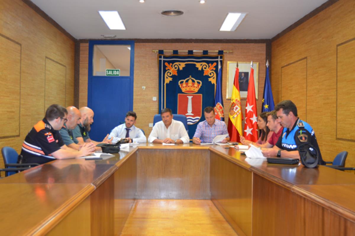 El Gobierno local se ha reunido con Guardia Civil, Protección Civil de Leganés y Policía Local