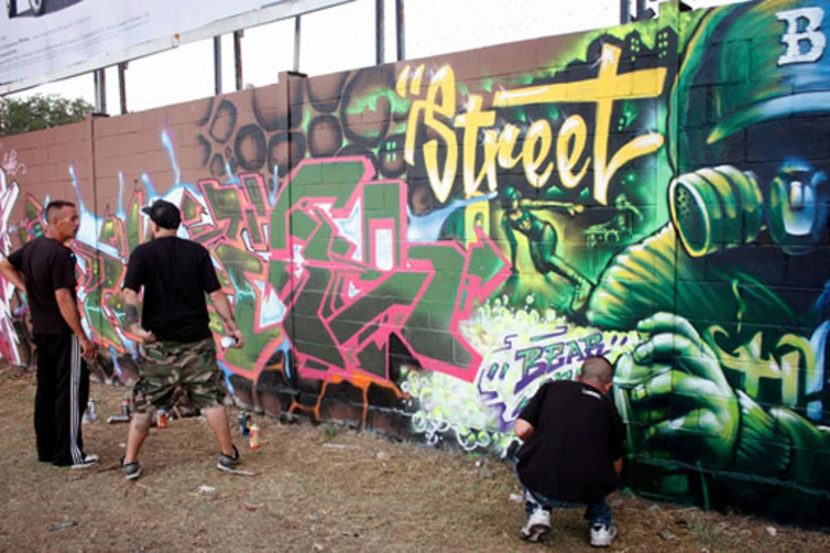 Podremos disfrutar de exhibiciones de deportes urbanos, gaffitis y mucha música