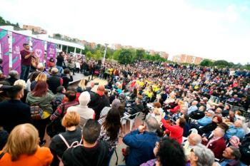 El secretario general de Podemos reclamaba el voto para Unidas Podemos en las autonómicas, municipales y europeas