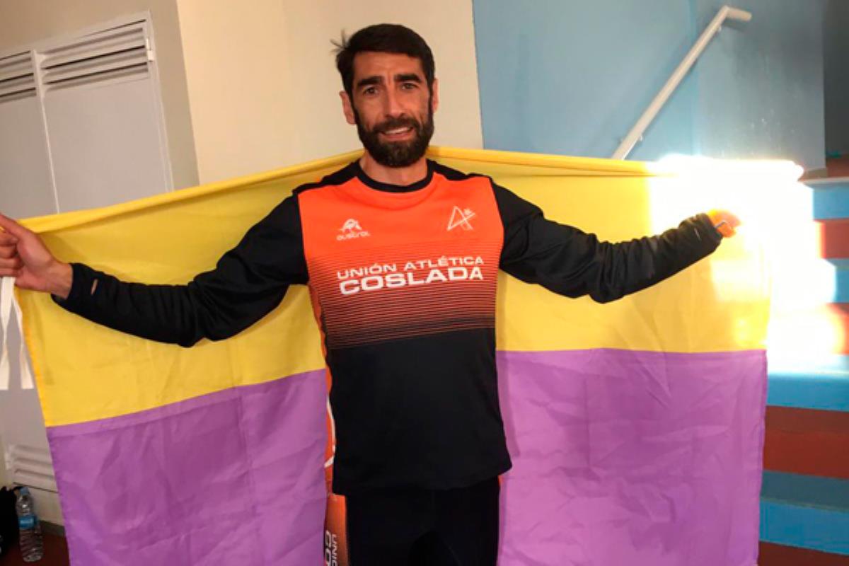 El atleta torrejonero sumó una nueva medalla en la prueba celebrada en el Polideportivo Gallur