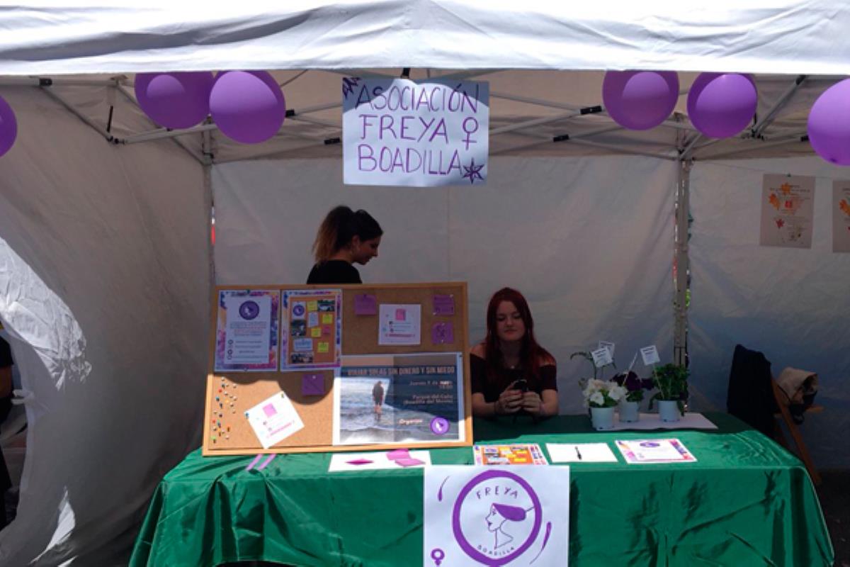 Estará, de nuevo, con su Punto Violeta durante las fiestas patronales del mes de octubre