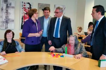 El centro dispone de 180 plazas de residencia y 40 plazas de centro de día