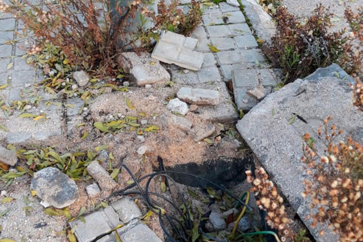 La Asociación Vecinal pone de relieve la situación de "abandono" del barrio y el "desamparo" de sus vecinos