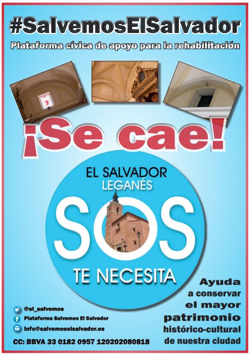 La iglesia como entidad debe asumir las reparaciones del templo San Salvador.