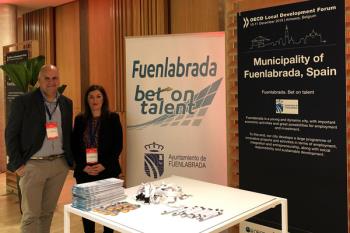 Fuenlabrada presenta sus iniciativas en el Foro de Desarrollo Local de Amberes