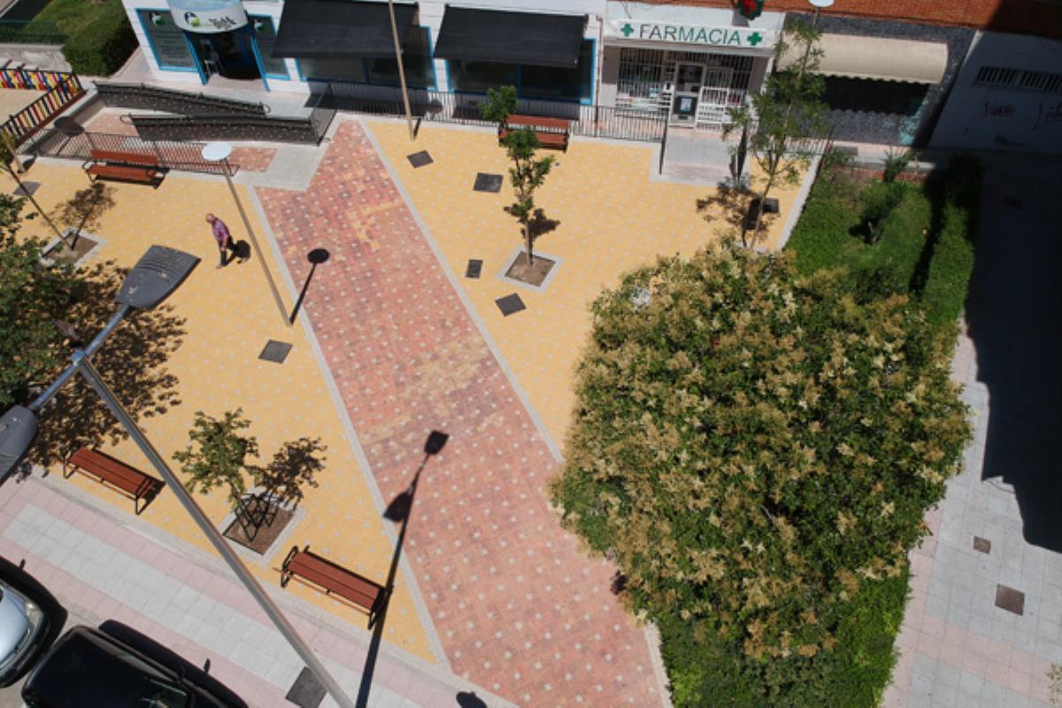 En los próximos días finalizarán, también, las obras en la Plaza de Mirasierra