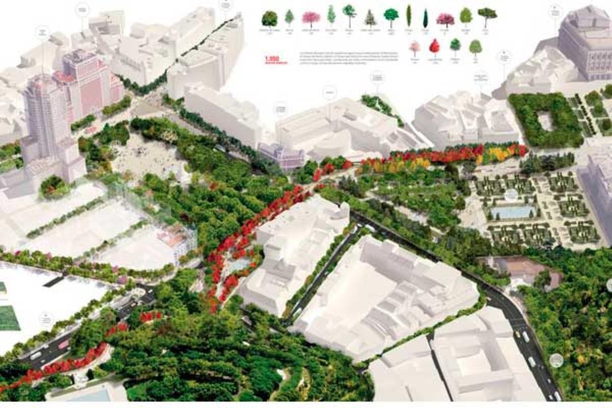 El proyecto ampliará las zonas verdes y reducirá el espacio para los coches