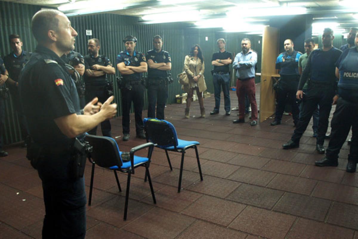 La Policía de Torrejón de Ardoz ha cedido instalaciones para realizar los ejercicios