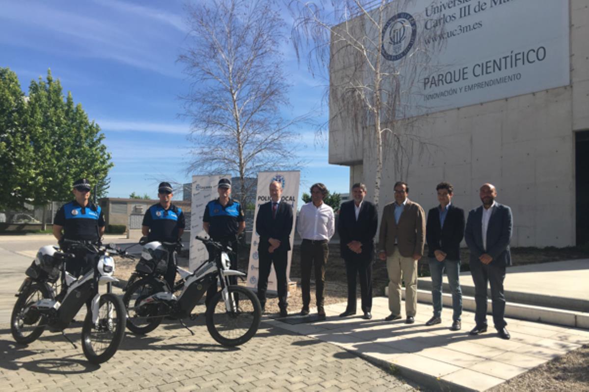 Fruto de la colaboración entre el Ayuntamiento, Bultaco y el Parque Científico UC3M