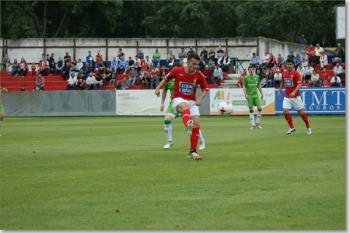 Un gol de Castiella sirvió para dar la victoria a los nuestros ante el AD San Juan de Pamplona