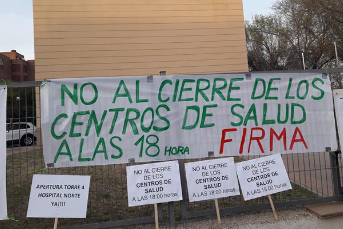 Podemos presentará el texto elaborado por la Plataforma Sanidad Pública zona norte de Madrid