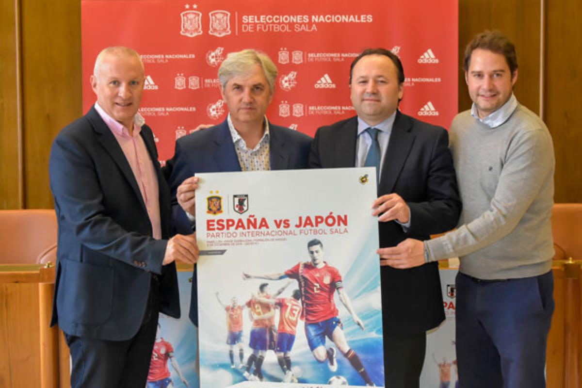 El partido amistoso entre España y Japón se disputará el próximo 3 de diciembre en el Pabellón Jorge Garbajosa