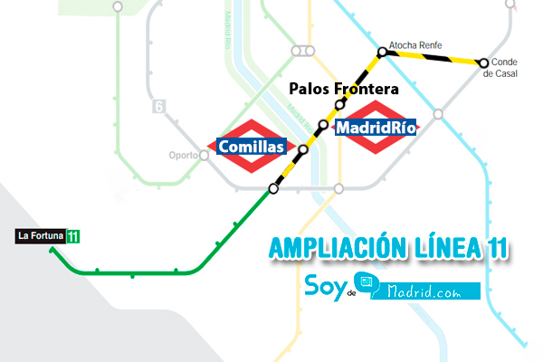La ampliación de la línea 11 de Metro finaliza su planificación con la ...