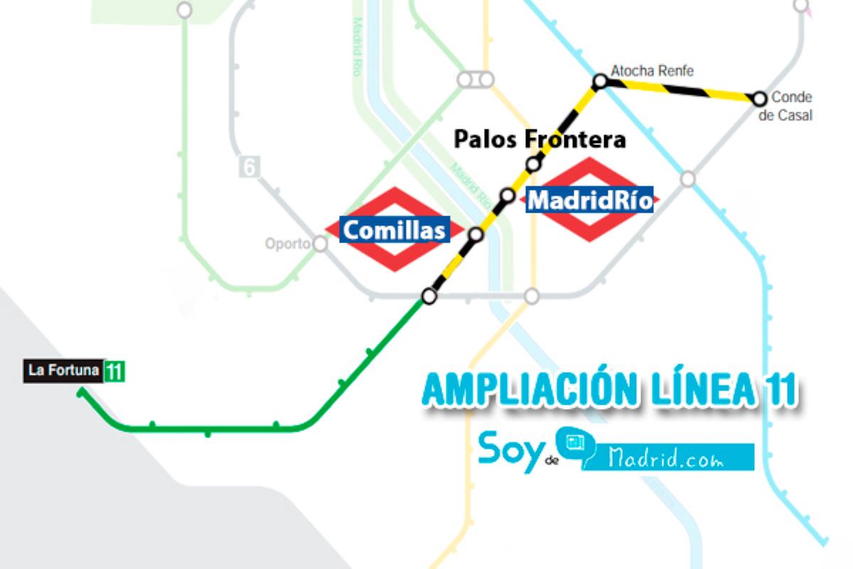 Aguado y Garrido han anunciado que el proyecto contará con 410 millones y que finalmente se ha aprobado la construcción de una estación en Carabanchel