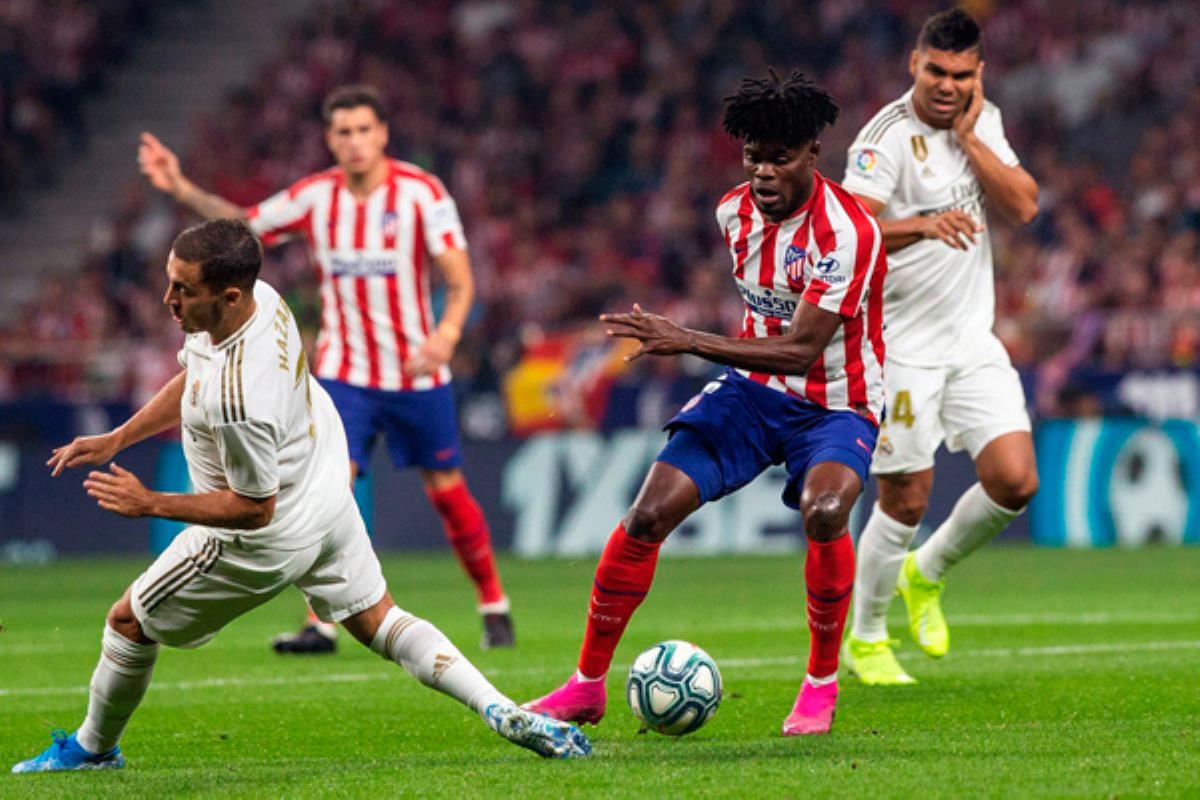 Entre esas casas, la del jugador del Atlético de Madrid, Thomas Partey, en Boadilla