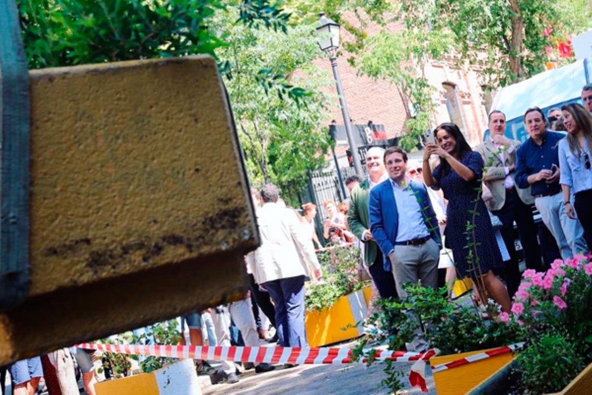 El Ayuntamiento de Madrid ha eliminado la ampliación de aceras del anterior gobierno