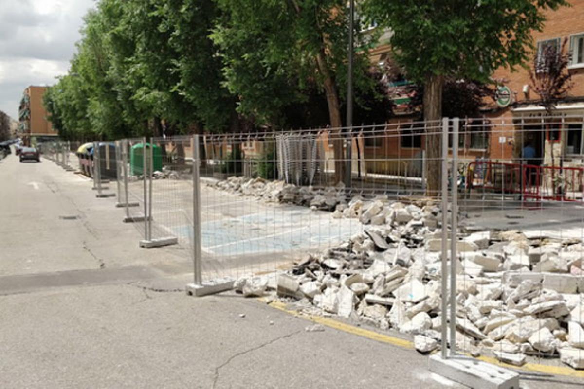 Las obras ya han empezado a ejecutarse reestructurando parte de la calle 