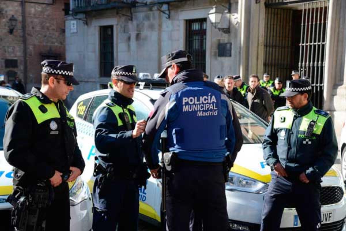 La Policía Municipal levanta 18 actas por tenencia de armas ilegales en el distrito de Salamanca