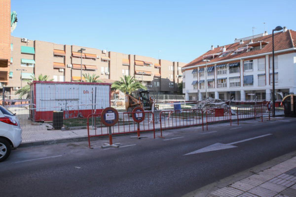 Las obras se llevan a cabo durante la época de verano para ocasionar el menor trastorno posible a los vecinos 