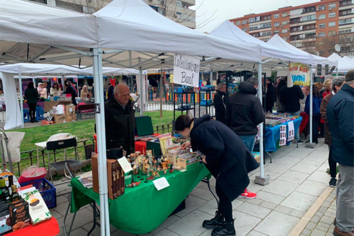 La plaza del barrio Parque Ondarreta ha servido como escenario para albergar el evento