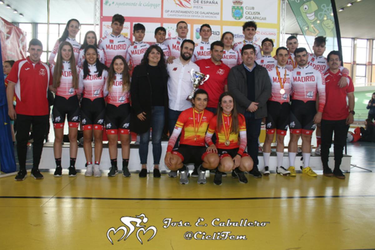 Se subió al primer escalón del podio tras el triunfo de la Comunidad de Madrid