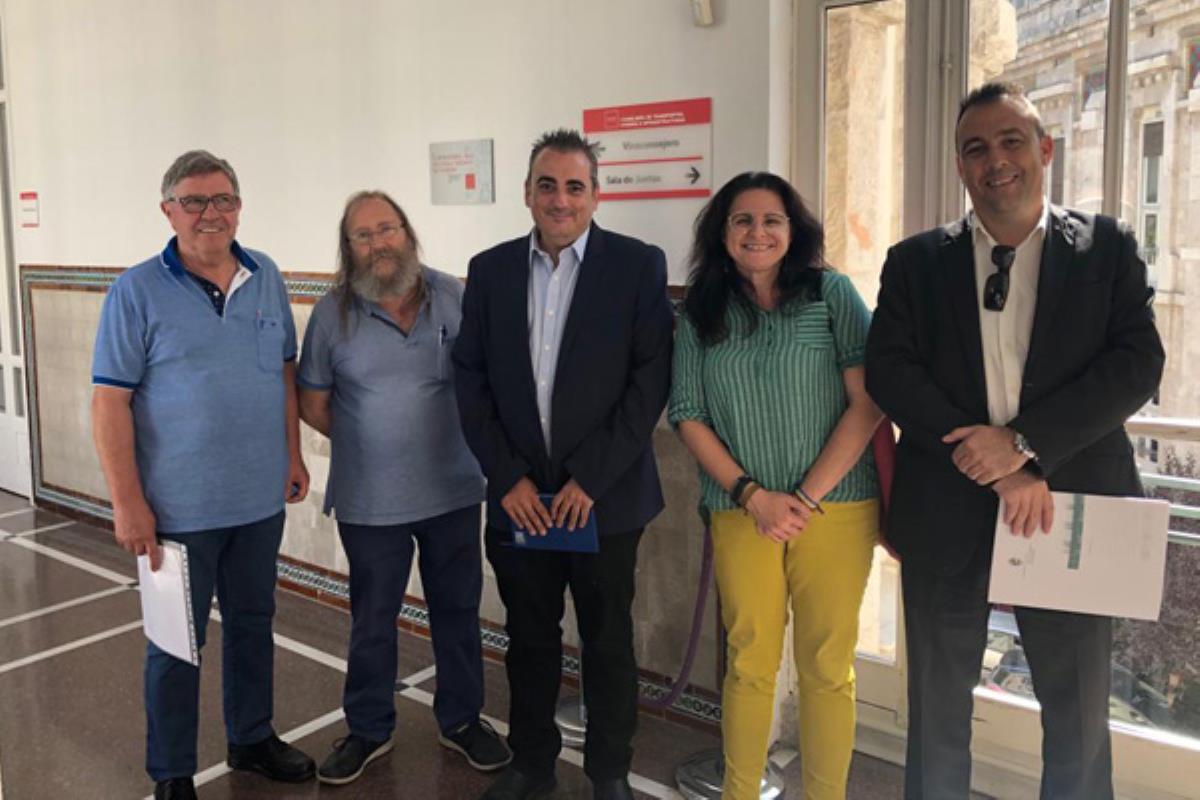 Corpa se ha reunido con el viceconsejero de Transportes, Vivienda e Infraestructuras de la Comunidad de Madrid, Antonio López, para buscar soluciones