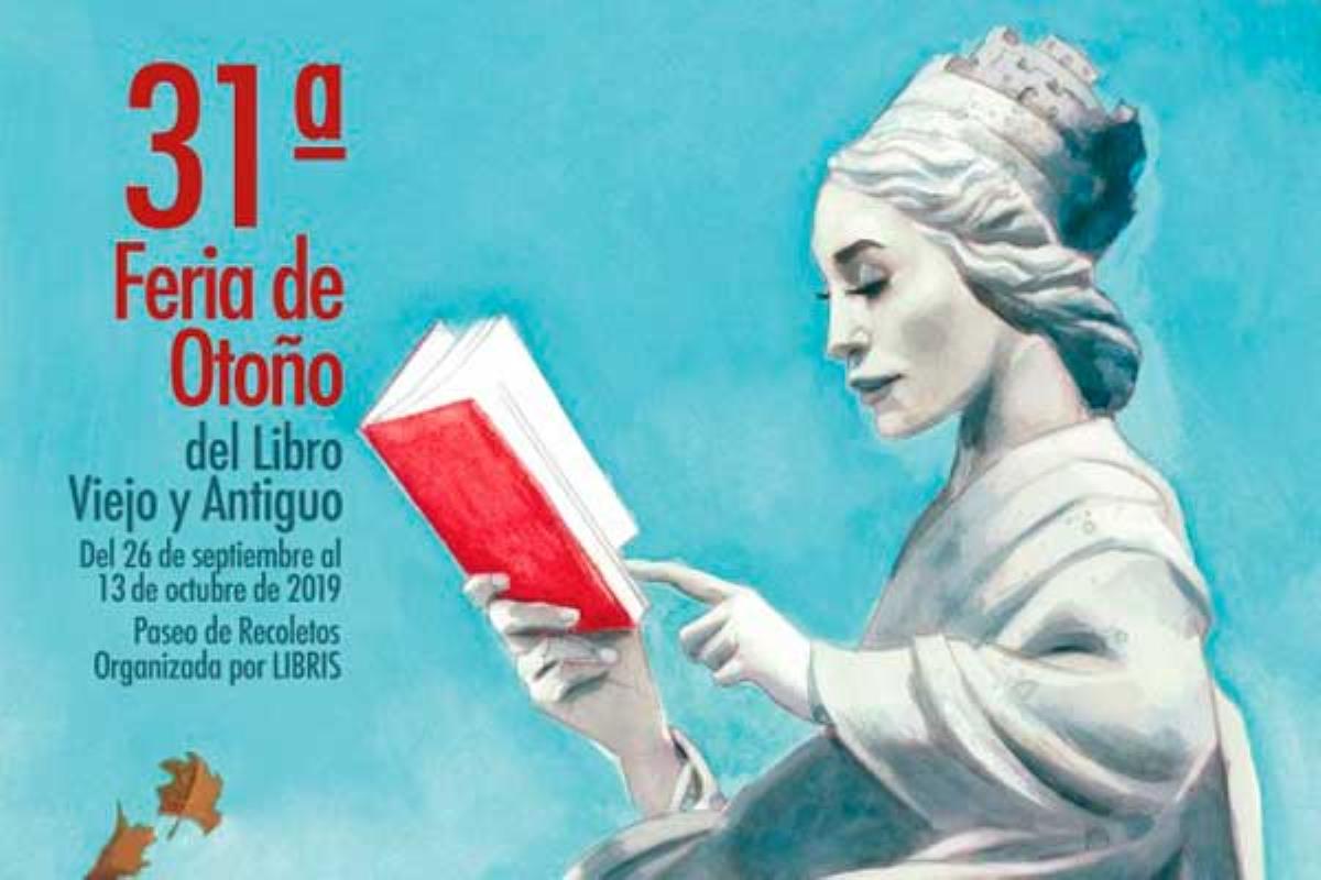 Hasta 13 de octubre se instala en Recoletos la Feria de Otoño del Libro Viejo y Antiguo