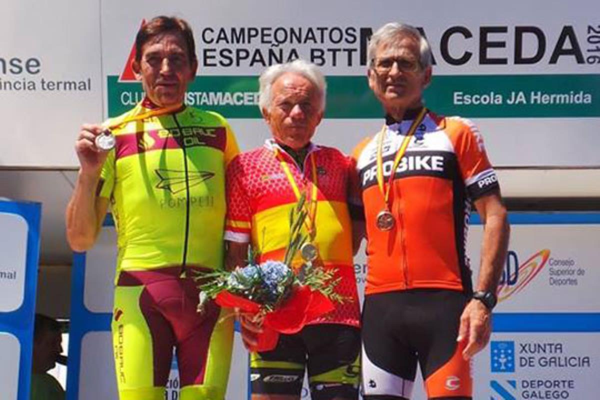Nuestro vecino Jose Simaes ha logrado el subcampeonato de España de BTT a sus 66 años.