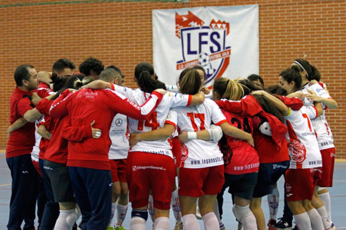El Leganés F.S. está cargado de moral tras el pase a los cuartos de Copa de la Reina