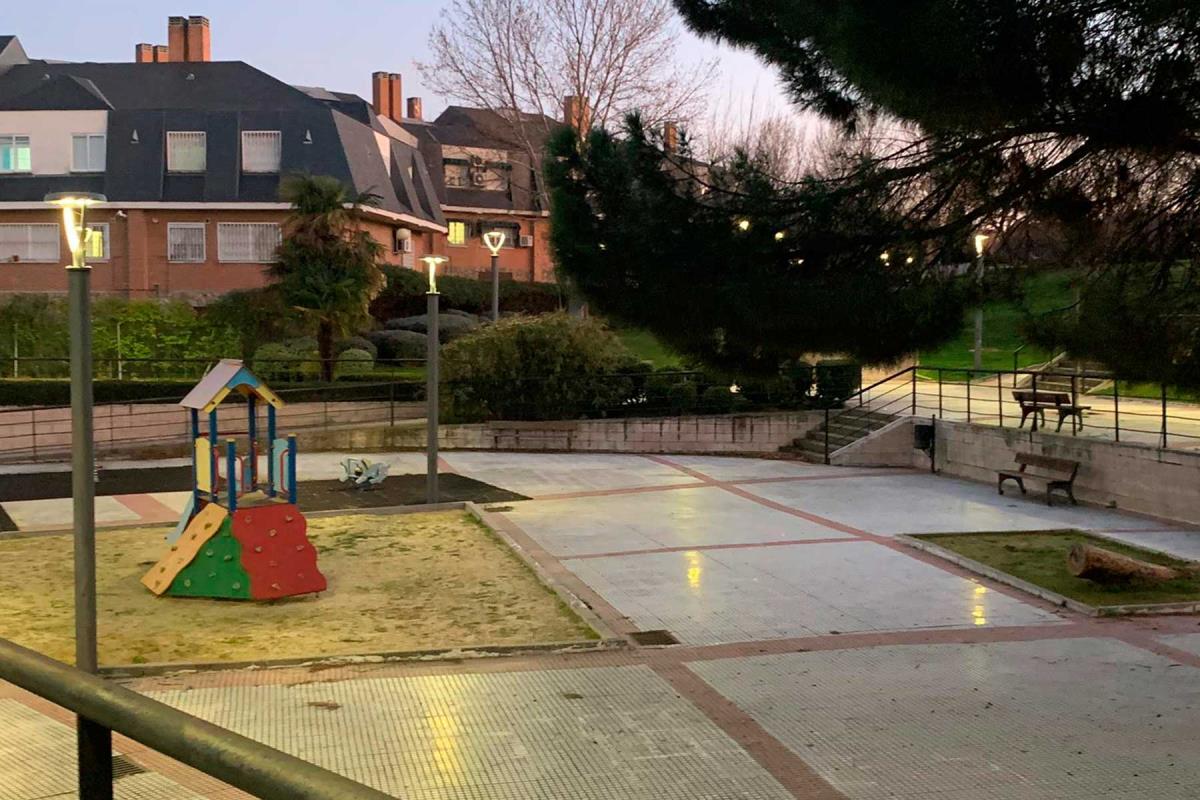 El ayuntamiento ha concluido los trabajos de recuperación de la iluminación nocturna de la zona