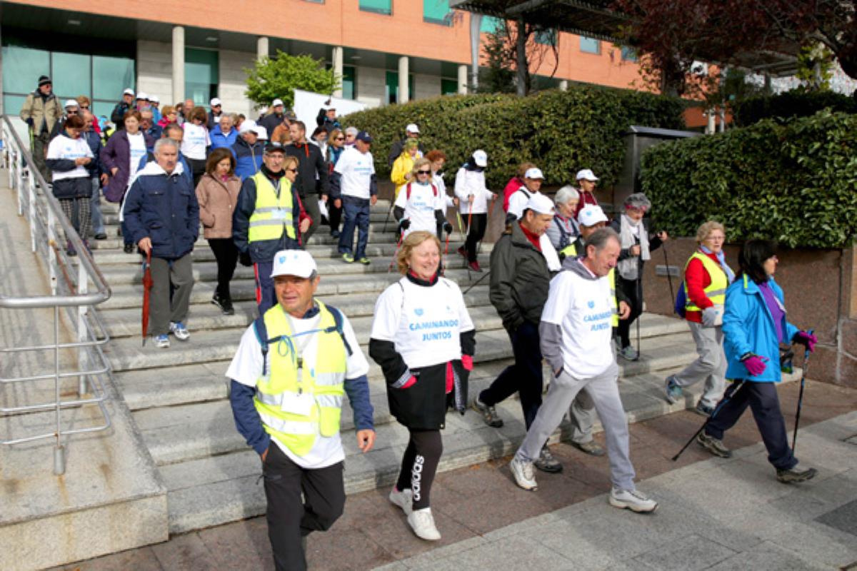En esta marcha participaron alrededor de unas cuatrocientas personas de todas las edades