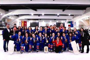 Las españolas vencieron a Turquía en la final por un contundente 7 a 0 