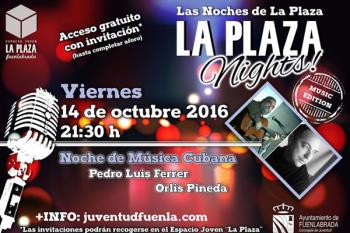 Será este viernes 14 de octubre a partir de las 21:30 horas