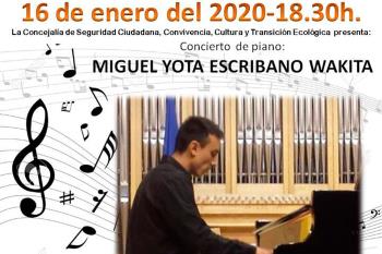 En un concierto de piano, mañana 16 de enero, en el Museo de la Ciudad