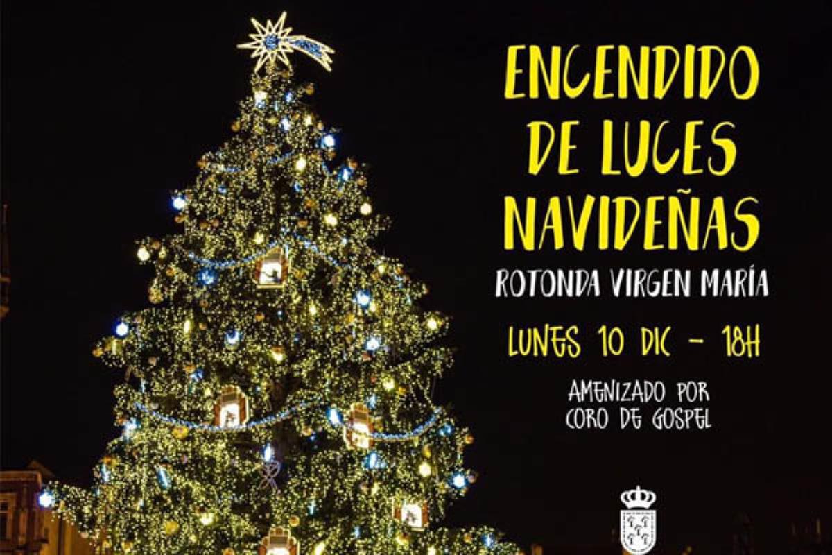 El encendido de luces que anuncia la Navidad será el lunes a las 18:00