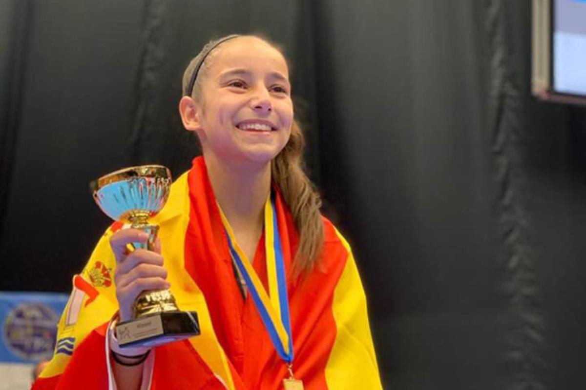 Nuestra deportista se colgó el oro en la competición celebrada en Helsinborg (Suecia)