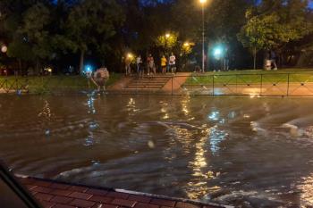 La ciudad contó con un dispositivo de más de 100 personas y 40 vehículos para cubrir las incidencias