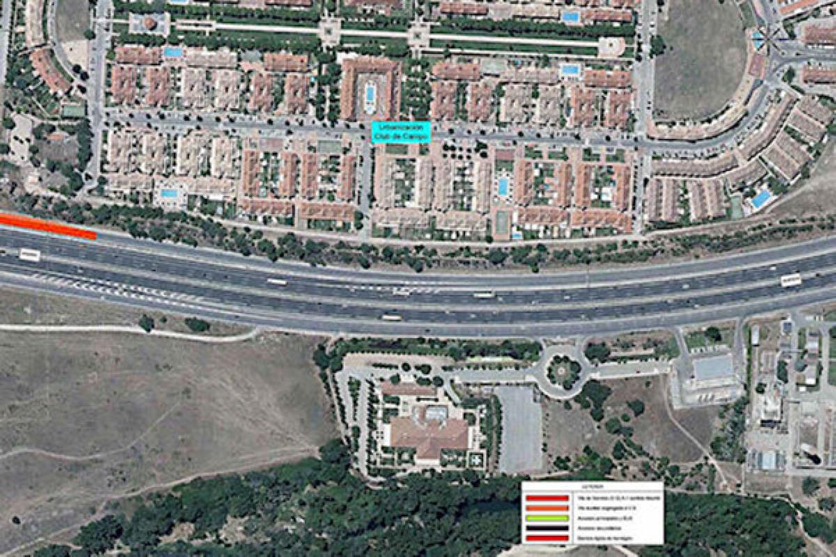  Los vecinos de la Urbanización Club del Campo se han movilizado contra este proyecto por el impacto en la zona