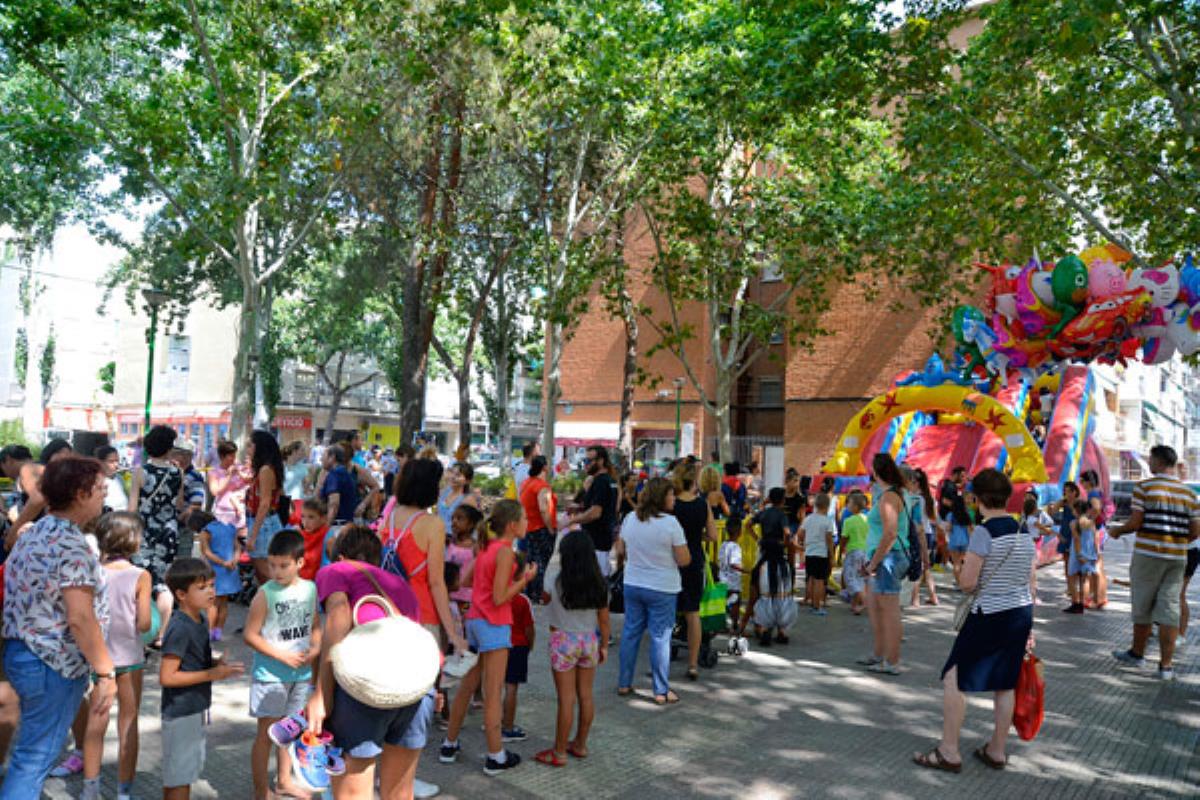 Los niños podrán disfrutar hoy en el distrito IV de un gran parque infantil a partir de las 11:00 horas