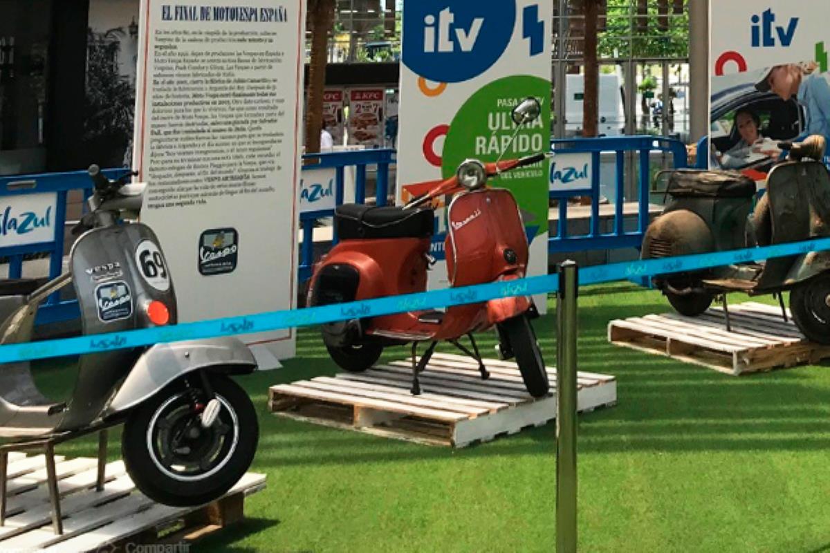 Vespo Artesanía expone sus reliquias hasta el 26 de mayo en el centro comercial de Madrid