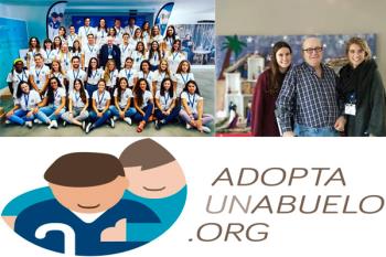 Alcalá acoge el encuentro entre los nuevos voluntarios y sus abuelos adoptivos 