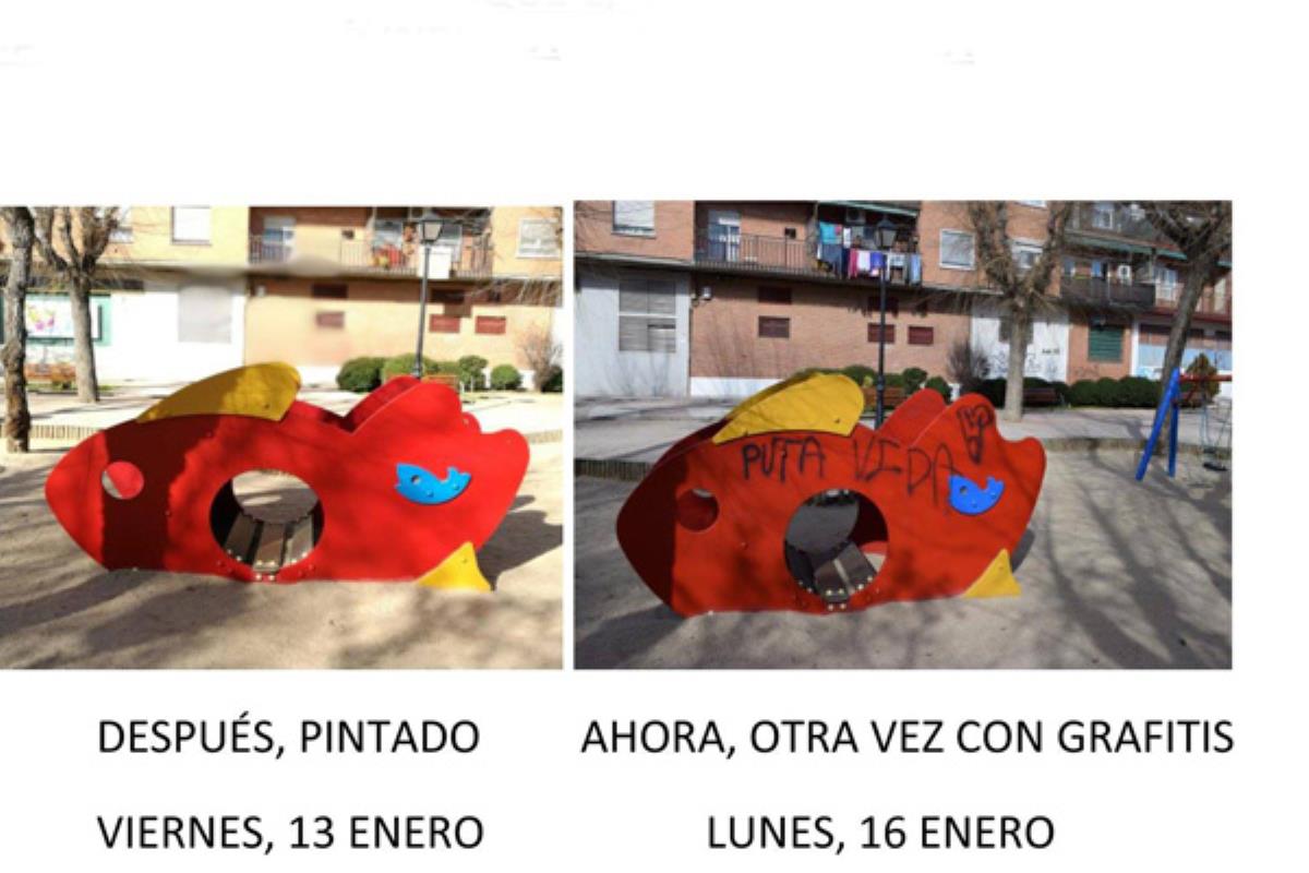 Humanes de Madrid se vuelca en la rehabilitación de las zonas infantiles de juegos