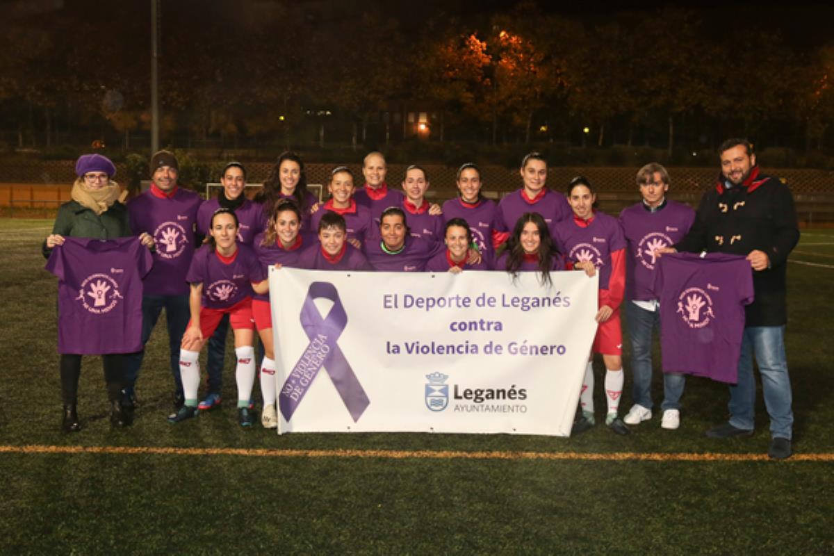 Consistorio y clubes deportivos se unen en ‘El Deporte de Leganés contra la violencia de género’