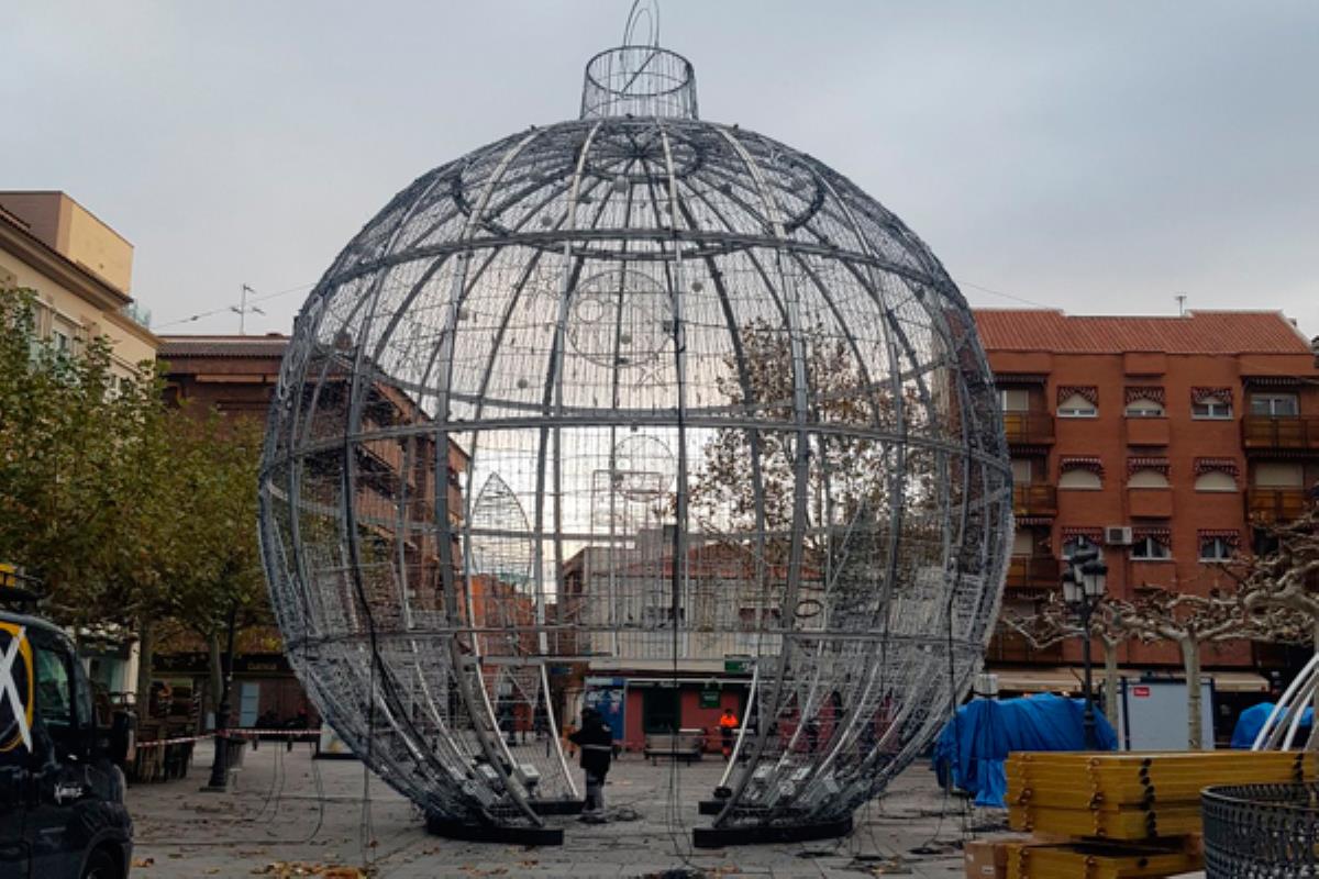 Se ultima su instalación para que sea estrenada este 5 de diciembre a las 18:30 horas 