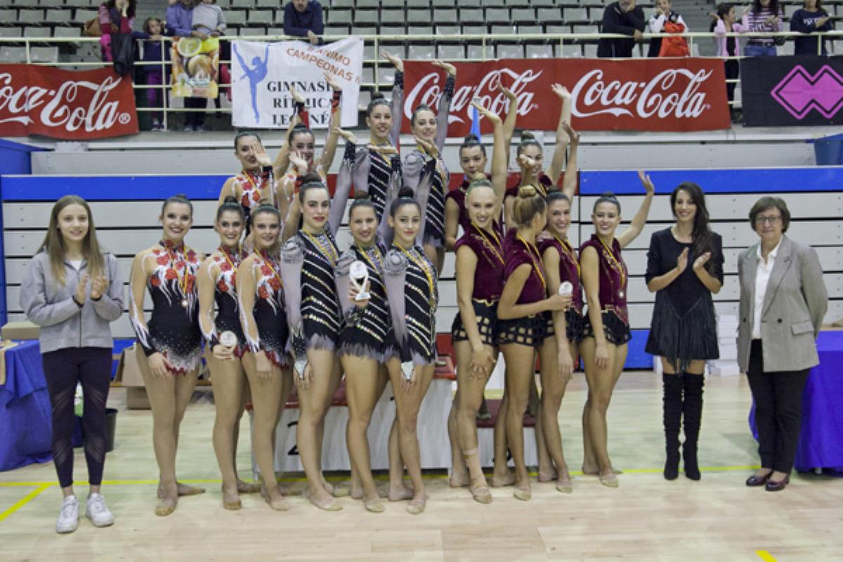 Este evento ha reunido a un total de 600 gimnastas de 40 clubes diferentes