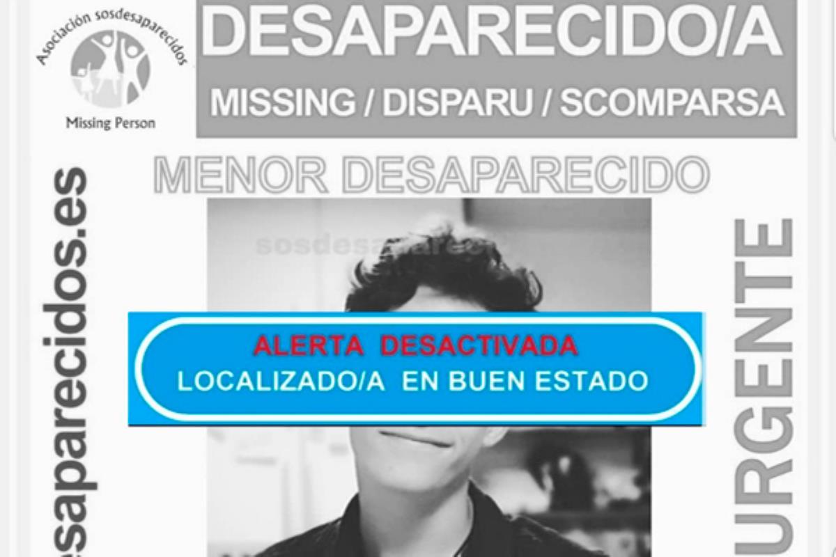 El menor ha sido hallado en buen estado