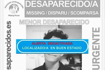 El menor ha sido hallado en buen estado