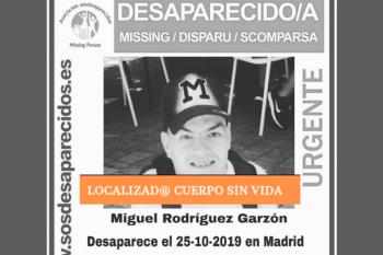 Desapareció el pasado 25 de octubre por la zona de Moncloa