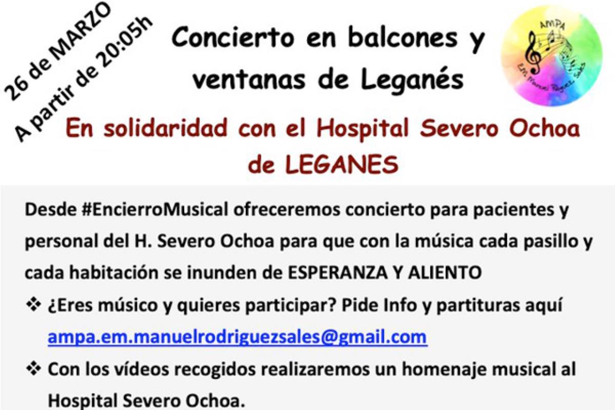 El AMPA de la Escuela-Conservatorio ha organizado un concierto para este jueves a las 20:05 horas